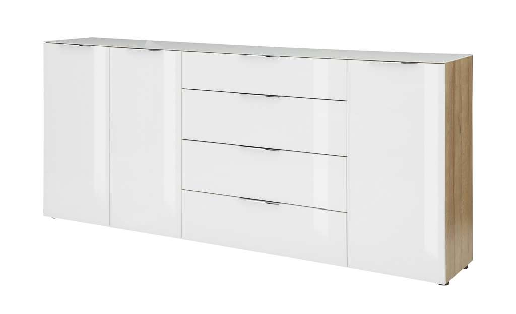 Kommode  Vitreo ¦ weiß Kommoden & Sideboards > Kommoden - Höffner