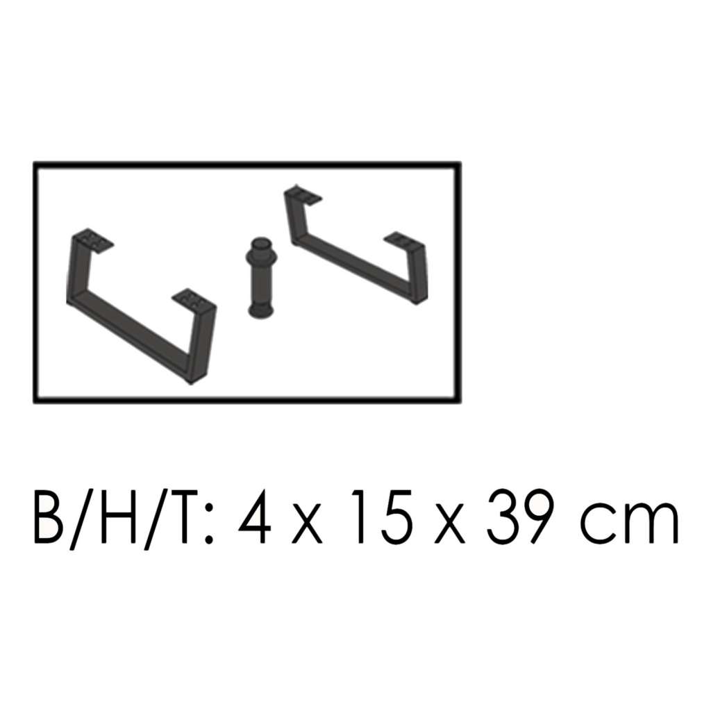 home24 Möbelfüße Booster (2er-Set)