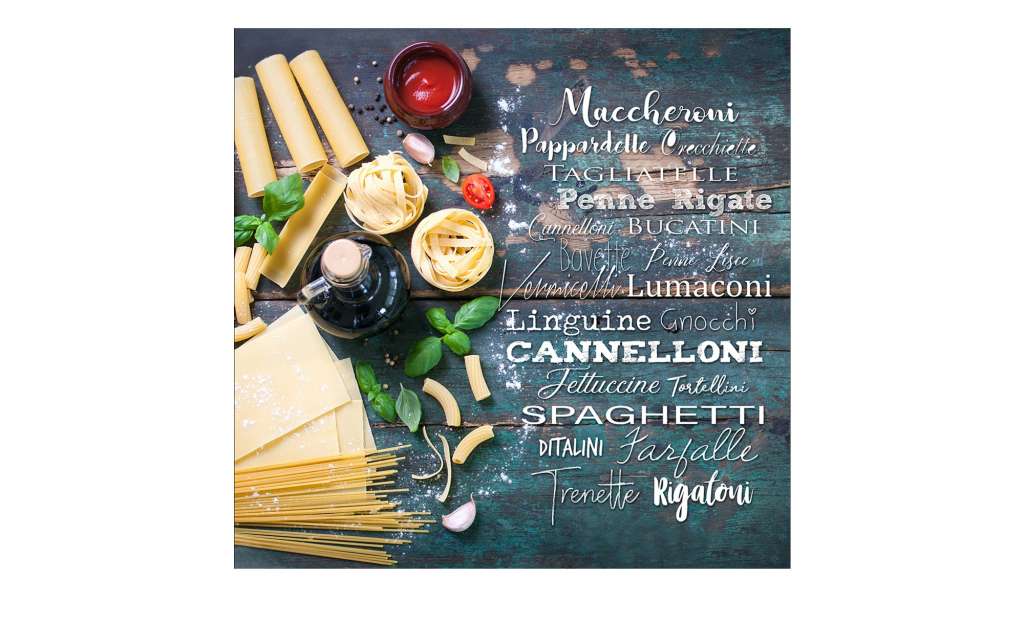 Glasbild 20x20 cm  Kochkreation II Dekoration > Bilder & Schilder - Höffner