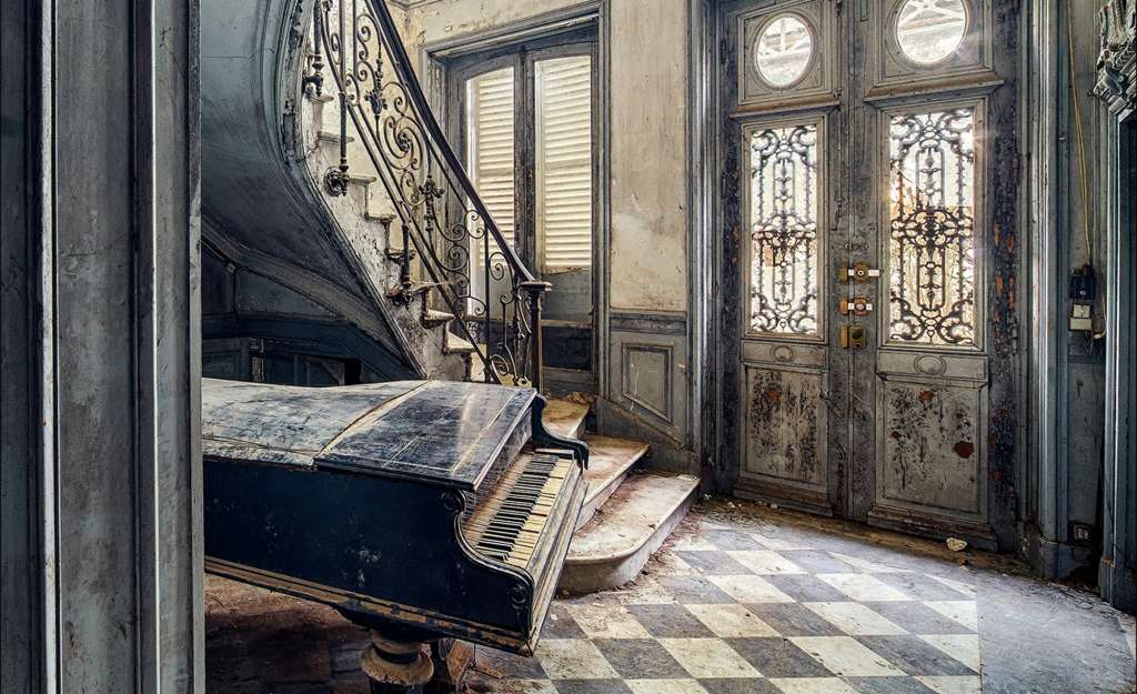 Kunstleinwand  Lost House Dekoration > Bilder & Schilder - Höffner