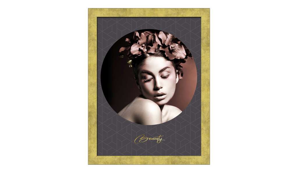 Gerahmtes Bild Slim-Scandic  Flowerwoman IV Dekoration > Bilder & Schilder - Höffner