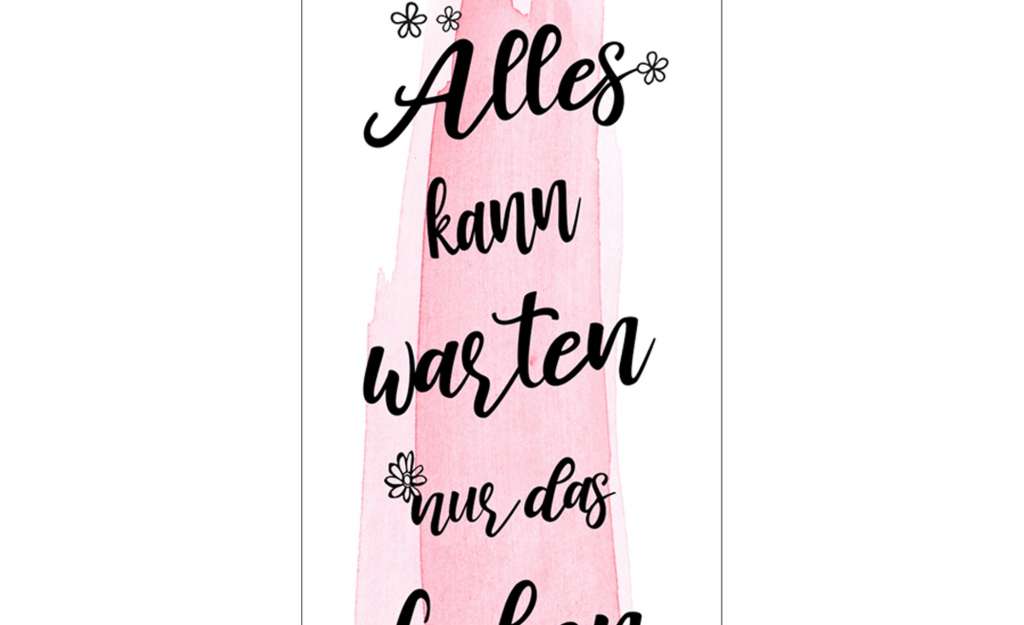 Kunstleinwand  Leben Dekoration > Bilder & Schilder - Höffner