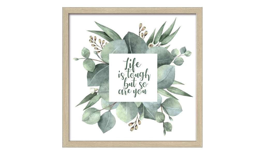 Gerahmtes Bild Scandic  Eucalyptus Life Dekoration > Bilder & Schilder - Höffner