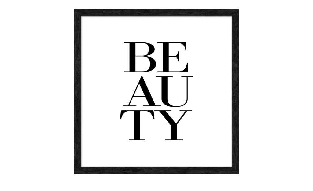 Gerahmtes Bild Slim-Scandic  Beauty Dekoration > Bilder & Schilder - Höffner