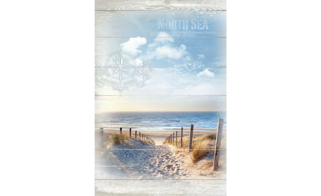 Kunstleinwand  Nautic mare I ¦ blau Dekoration > Bilder & Schilder - Höffner