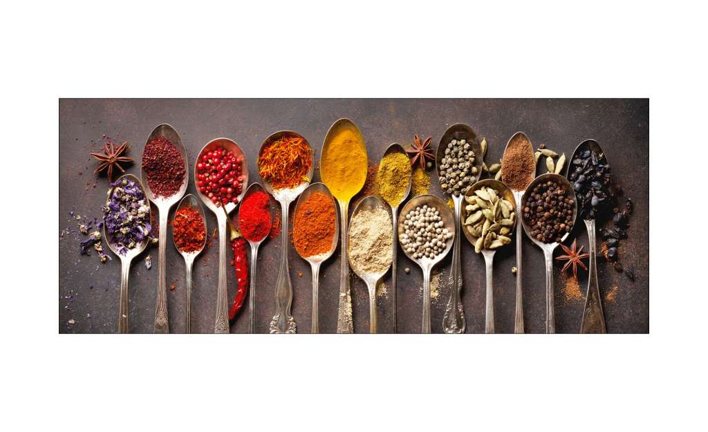 Glasbild 80x30 cm  Spicery Collection Dekoration > Bilder & Schilder - Höffner