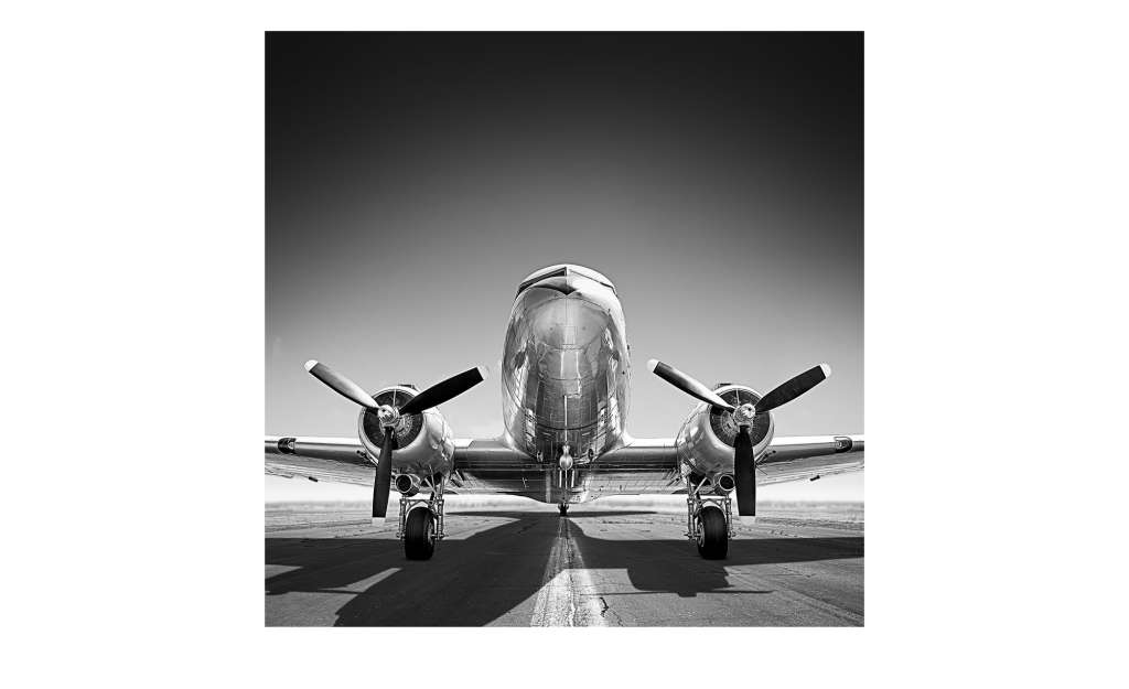 Glasbild 50x50 cm  Plane I Dekoration > Bilder & Schilder - Höffner
