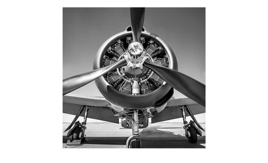 Glasbild 30x30 cm  Plane II Dekoration > Bilder & Schilder - Höffner