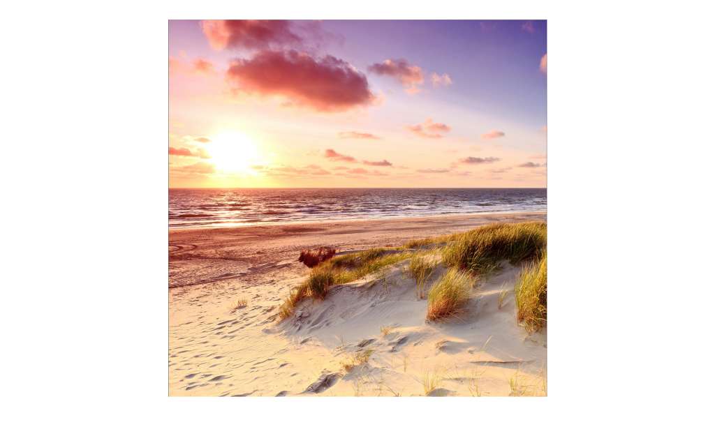 Glasbild 20x20 cm  Sea Harmony Dekoration > Bilder & Schilder - Höffner