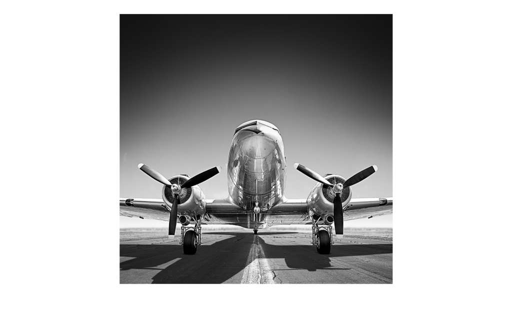 Glasbild 30x30 cm  Plane I Dekoration > Bilder & Schilder - Höffner
