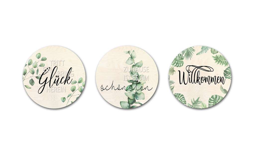 Cut-Out  Tritt Ein I Dekoration > Bilder & Schilder - Höffner