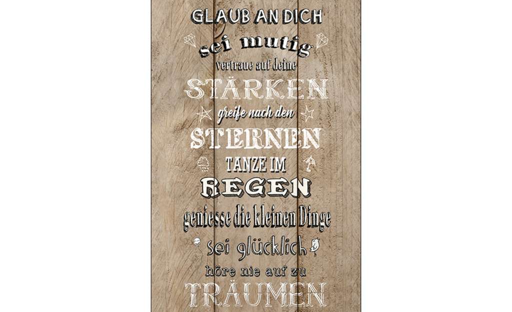 Kunstleinwand 30x80 cm  Colourful Rules II Dekoration > Bilder & Schilder - Höffner