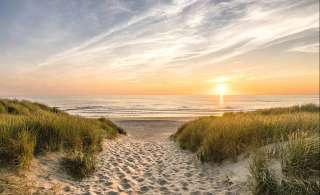 Kunstleinwand  Weg zum Strand Dekoration > Bilder & Schilder - Höffner