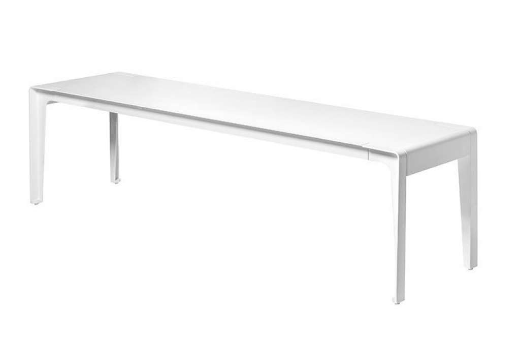 Tribù - Mirthe Bank schmal - white - outdoor