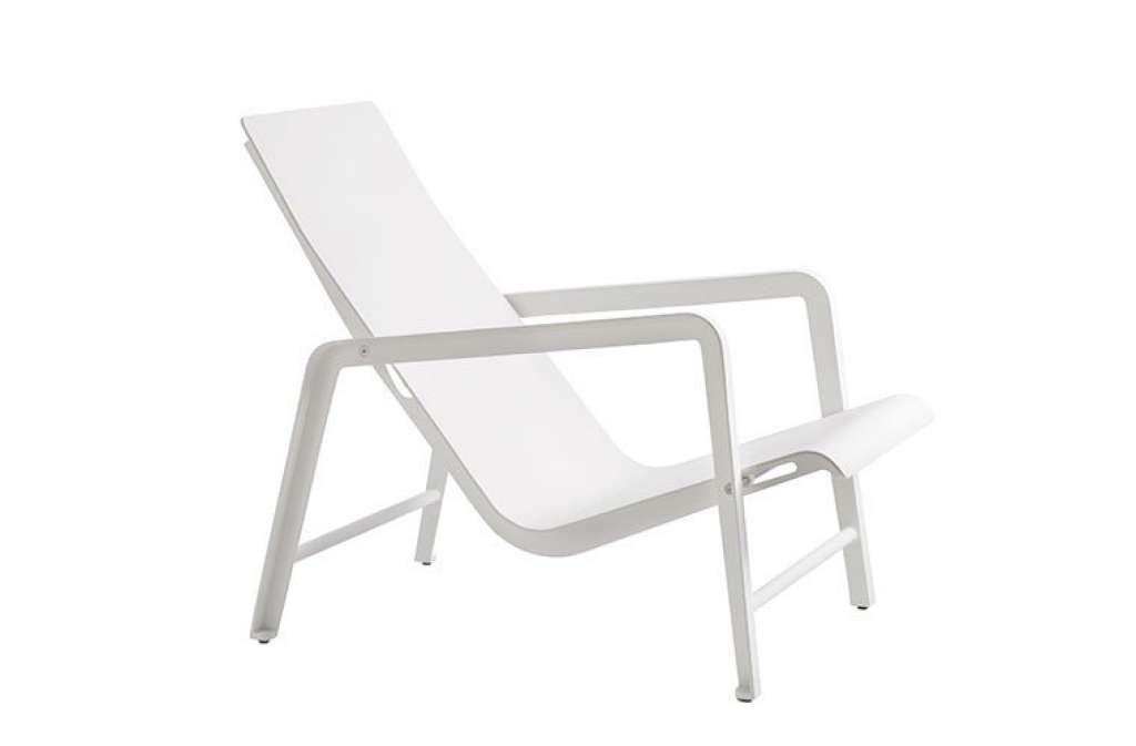 Tribù - Mirthe Sessel - white - outdoor
