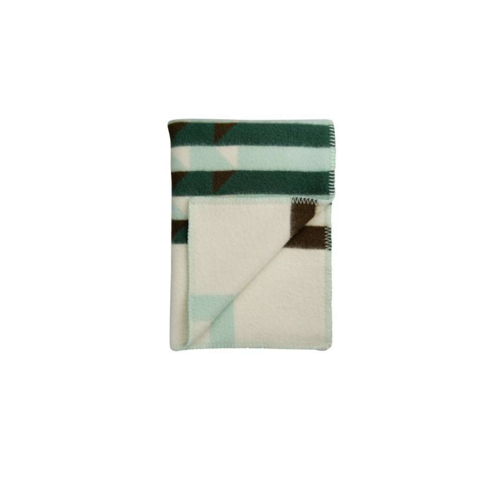 Roros Tweed - KVAM Decke - Green - indoor