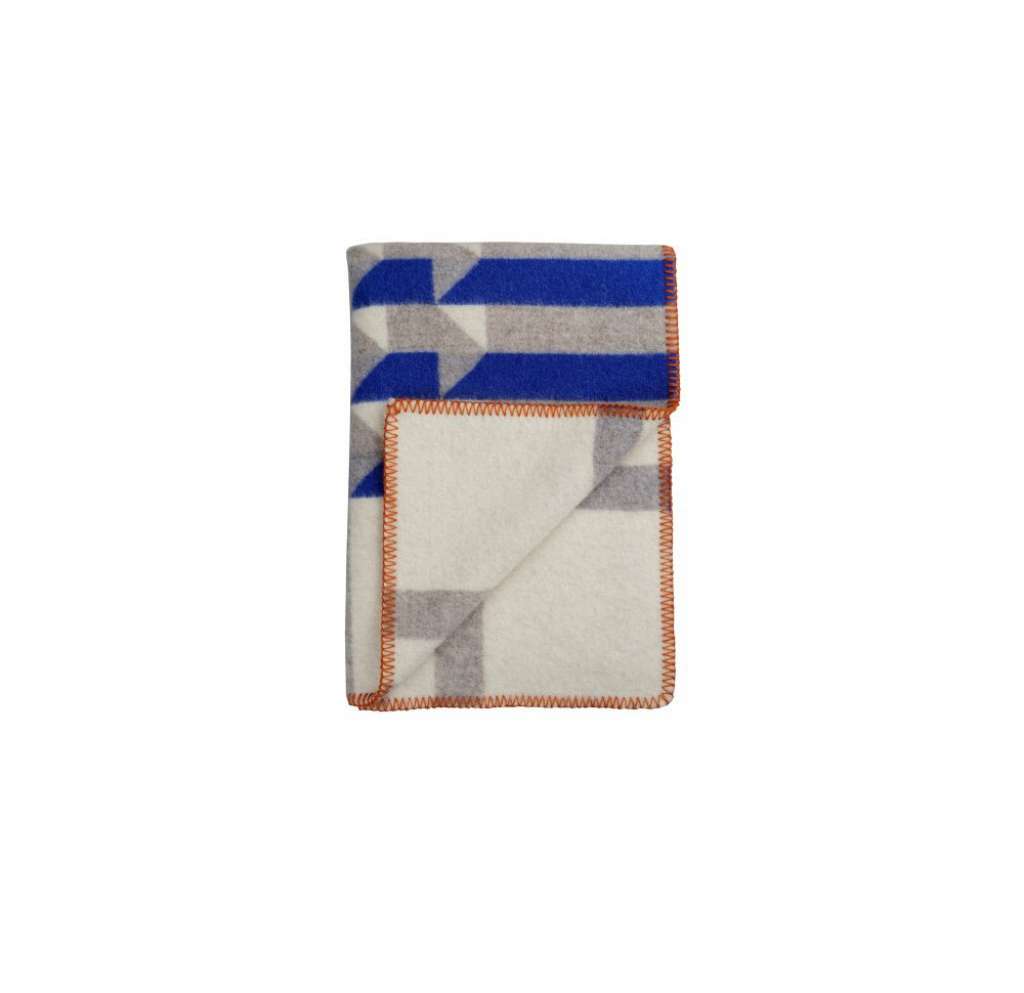 Roros Tweed - KVAM Decke - Blue - indoor