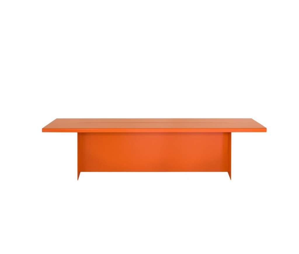 Objekte unserer Tage - ZEBE Bank - Reinorange - XL - indoor