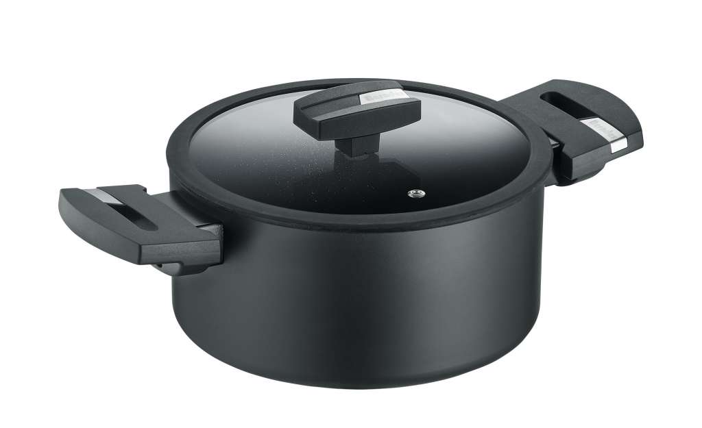 Kochtopf mit Deckel 24cm ¦ AluminiumØ: 24 Töpfe & Pfannen & Zubehör > Topf und Pfannen-Sets - Höffner