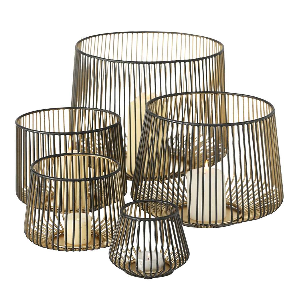 home24 Windlicht Manoria I (5-teilig)