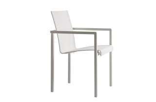 Tribù - Natal Alu Armlehnstuhl - white - outdoor