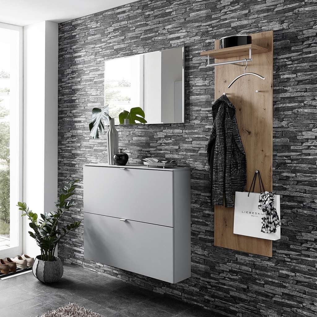 home24 Garderobenset Robion I (3-teilig)