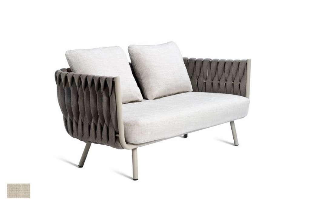 Tribù - Tosca Zweisitzer - Gestellfarbe: linen / Bezug: Linen - outdoor