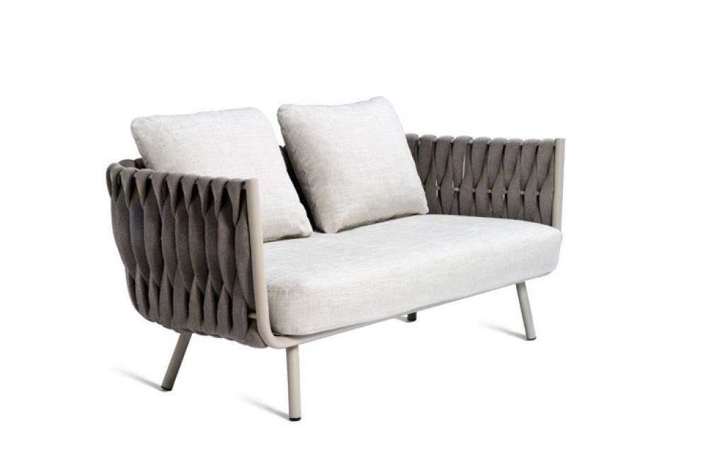 Tribù - Tosca Zweisitzer - Gestellfarbe: linen / ohne Kissen - outdoor