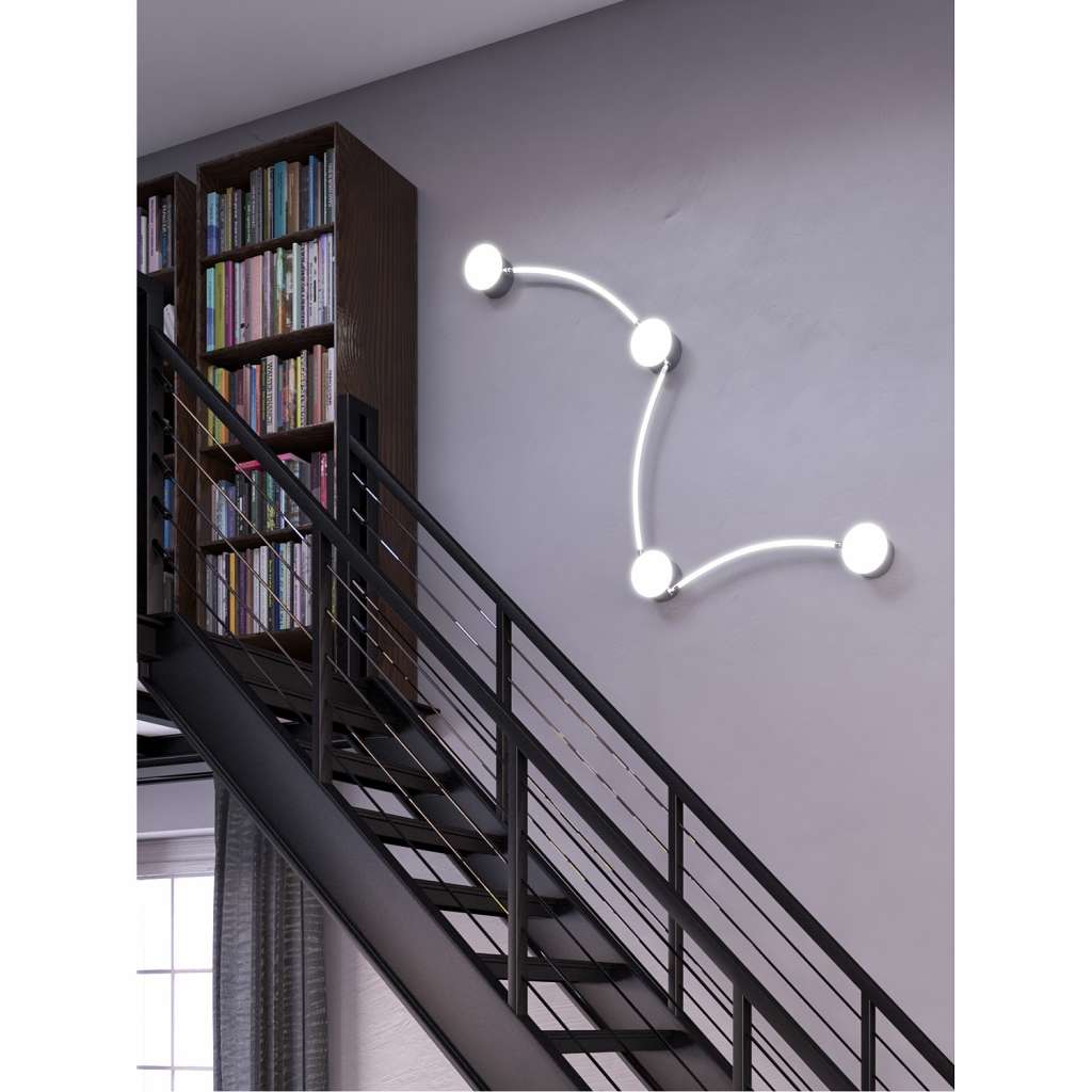 home24 LED-Deckenleuchte Lima I
