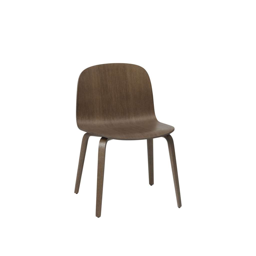 Muuto - Visu Stuhl - Holzgestell - Stained Dark Brown - indoor