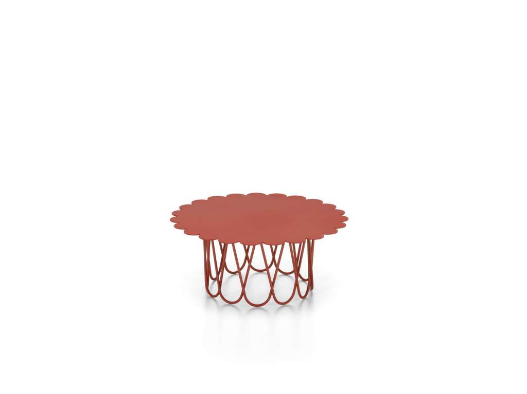 Vitra - Flower Table - rot - Ø60 cm - indoor