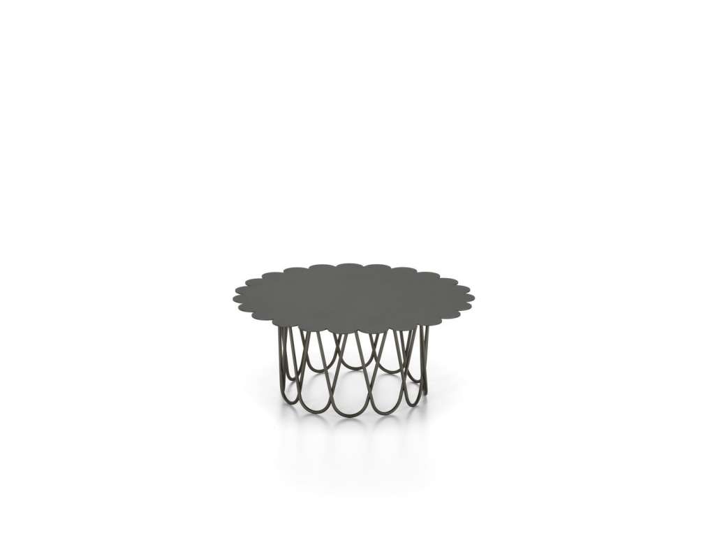 Vitra - Flower Table - anthrazit - Ø60 cm - indoor