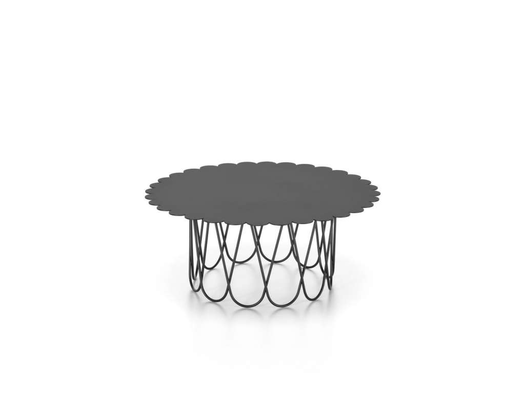 Vitra - Flower Table - anthrazit - Ø80 cm - indoor