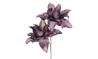 Exotic-Blütenzweig  Soft Flower ¦ lila/violett ¦ Kunststoff, Metall Dekoration > Kunstblumen - Höffner