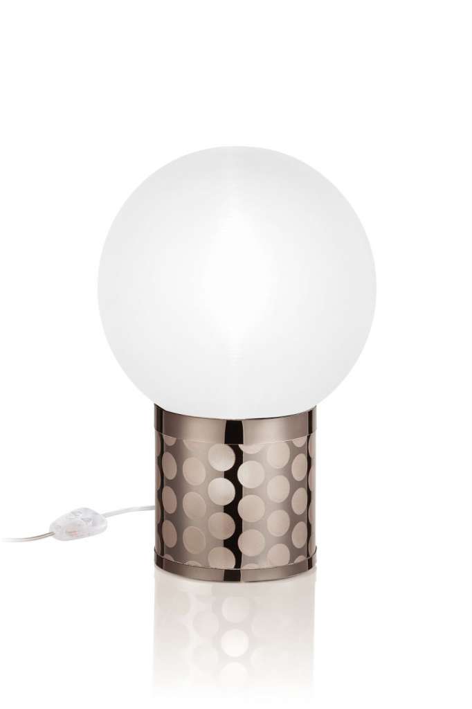SLAMP - Atmosfera Tischleuchte - pewter - indoor