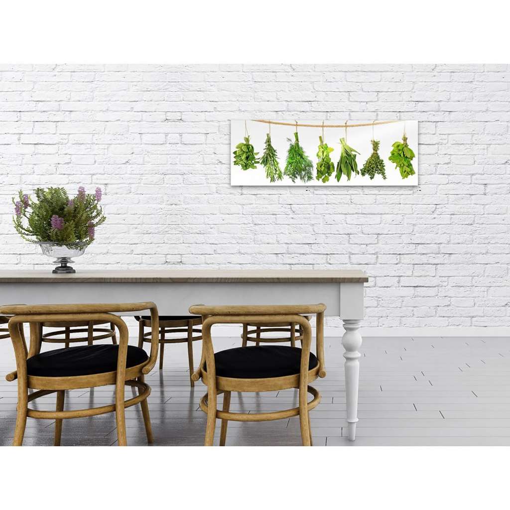 home24 Glasbild Kräuter
