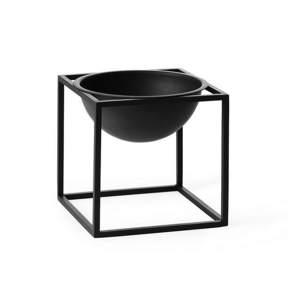 by Lassen - Kubus Bowl kleine Schale - schwarz - indoor