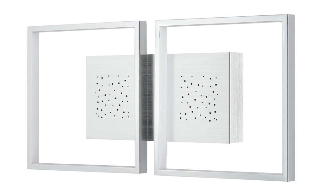 Fischer-Honsel LED-Wandleuchte,alu/chromfarben ¦ silber Lampen & Leuchten > Innenleuchten > Wandleuchten - Höffner