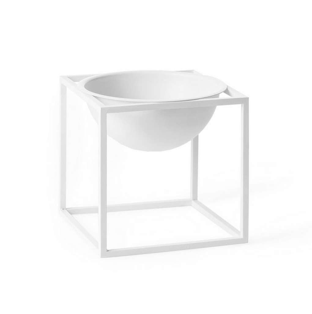 by Lassen - Kubus Bowl große Schale - weiß - indoor