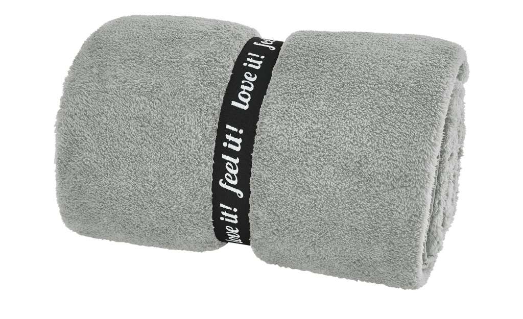IBENA Schlafdecke  Wellsoft sOliver ¦ grau ¦ Polyester, 100% Polyester Heimtextilien > Kuscheldecken - Höffner