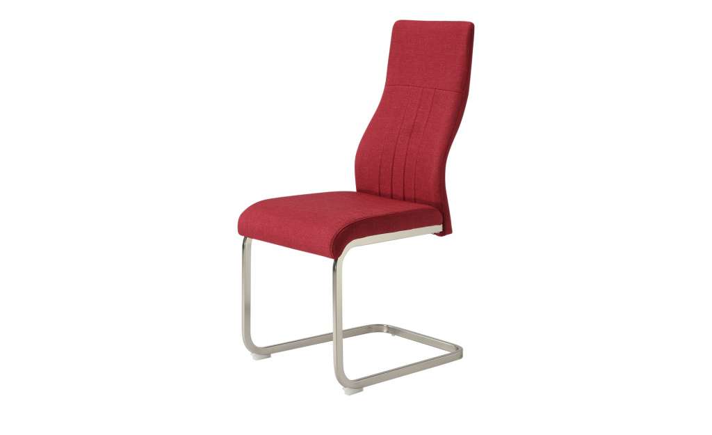 Schwingstuhl  Clark ¦ rot Stühle > Freischwinger - Höffner