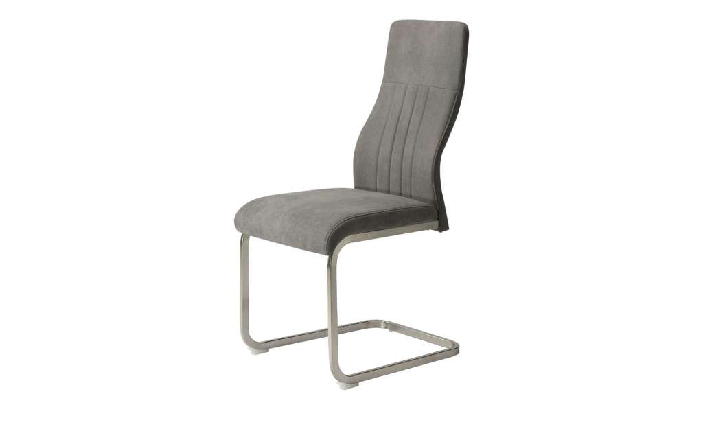 Schwingstuhl  Clark ¦ grau Stühle > Freischwinger - Höffner