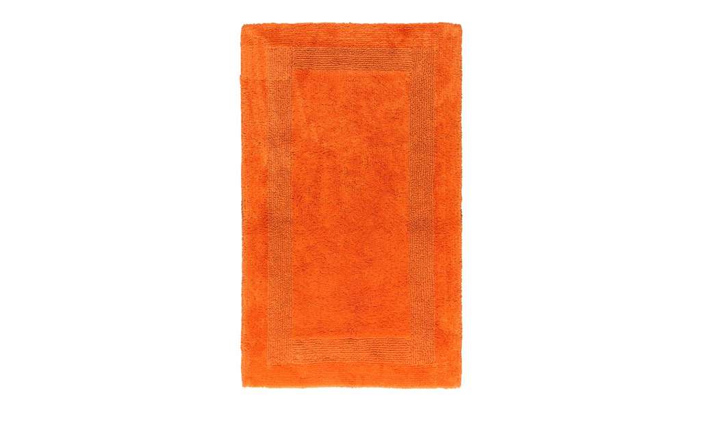 CaWö Badteppich  1000 ¦ orange ¦ 100% Baumwolle Badtextilien und Zubehör > Badematten & Badvorleger - Höffner