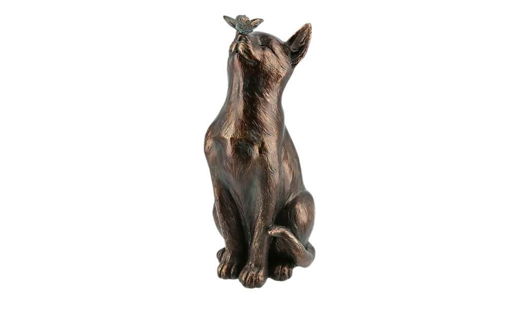 Deko Katze ¦ braun ¦ Polyresin (Kunstharz) Dekoration > Dekoartikel - Höffner