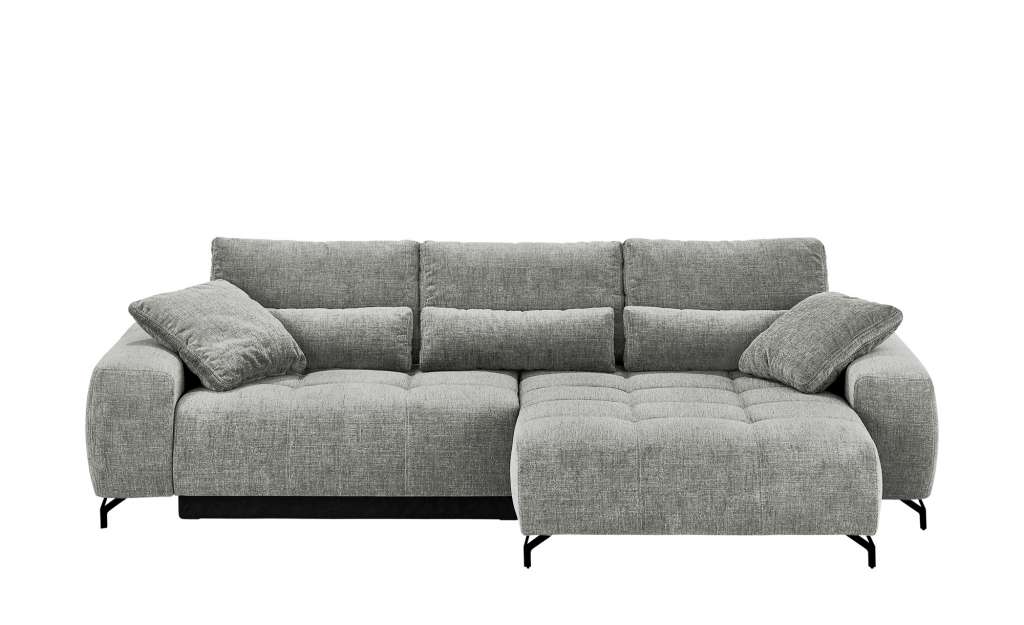 bobb Ecksofa mit Boxspringpolsterung  Filis de Luxe ¦ grau Polstermöbel > Sofas > Ecksofas - Höffner