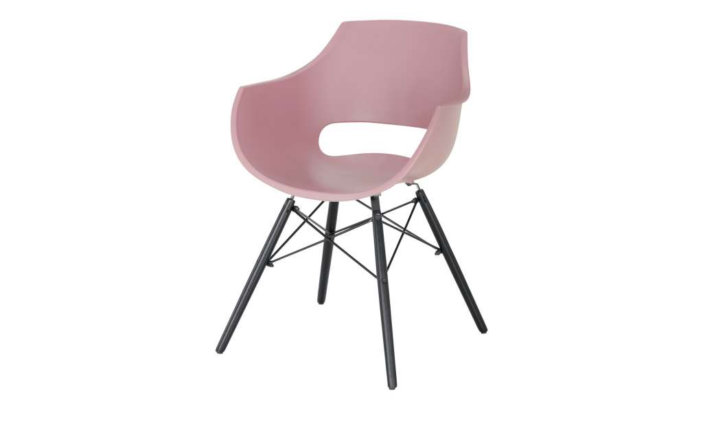 Schalenstuhl  Denny ¦ rosa/pink Stühle > Esszimmerstühle > Esszimmerstühle mit Armlehnen - Höffner