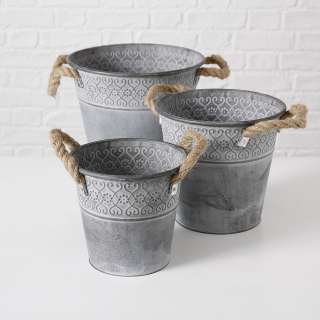 home24 Pflanzeimer Antonia (3-teilig)