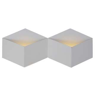 home24 LED-Wandleuchte Cube
