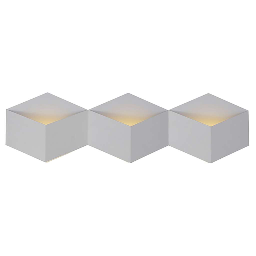 home24 LED-Wandleuchte Cube