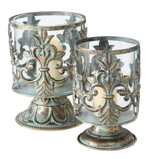 home24 Windlicht Lourdes II (2-teilig)